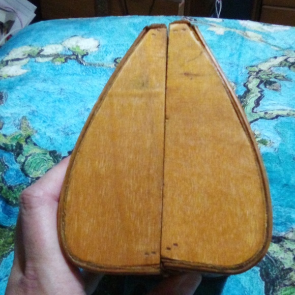 Brown Wooden handbag - Picture 5 of 7